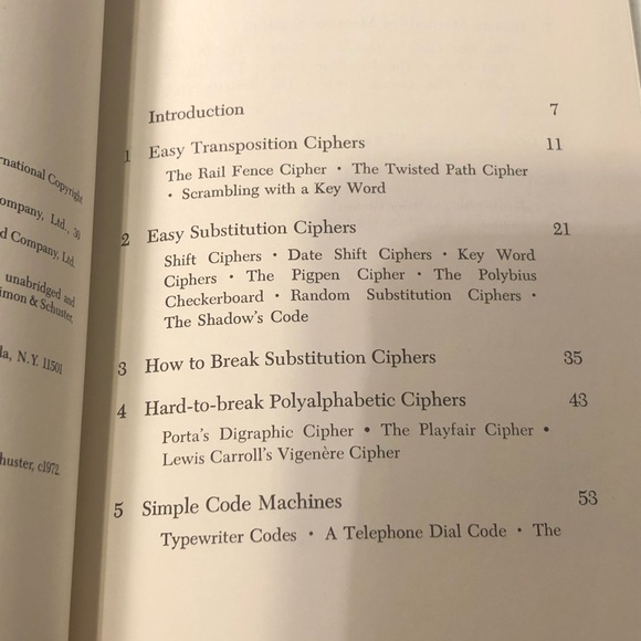 Secret message and code ciphers writing Books - Picture 9 of 12